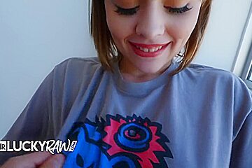 Elle Loveland - Super Sexy Gets Her Hairy Pussy Pumped