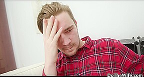 Embarrassed Cuck Watches a BBC Fuck His Blonde Wife Kira Thorn