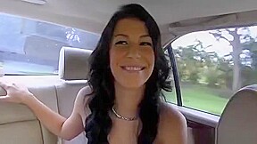 Engulfing And Giving Guy A Handjob Makes Beauty Very Wet