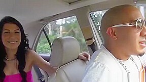 Engulfing And Giving Guy A Handjob Makes Beauty Very Wet