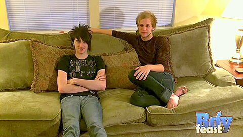Erik's First Time on Video with Aron - Erik & Aron