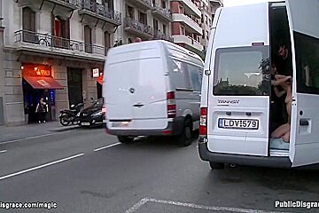 Euro Whore Naked Public Humiliated With Samia Duarte, James Deen And Princess Donna