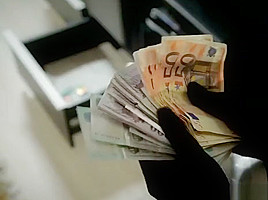 Euro thief dominated by maledoms cock