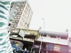 Even the wind likes my naughty upskirt ass shots