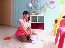 Exotic Japanese chick Akane Yoshinaga in Best POV JAV video