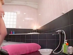Exotic Japanese chick Saki Okuda in Horny Showers, Blowjob JAV scene