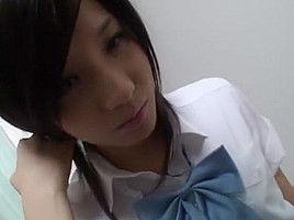 Exotic Japanese model Anri Suzuki in Crazy Blowjob JAV scene