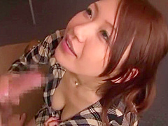 Exotic Japanese model Nana Konishi in Amazing Facial, Blowjob JAV video