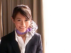 Exotic Japanese whore Aoki Misora in Horny Handjobs, Secretary JAV video