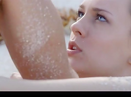 Exotic homemade Beach, Cumshots xxx movie