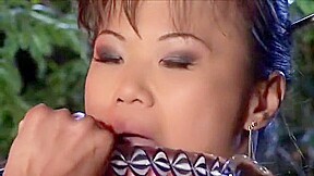 Exotic pornstars Mia Smiles and Mya Luanna in amazing asian, outdoor sex movie
