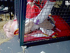 Fabulous Adult Movie Slave Cage Pretty One