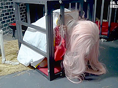 Fabulous Adult Movie Slave Cage Pretty One