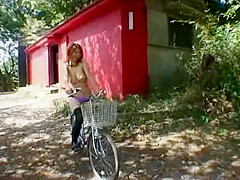 Fabulous Japanese girl in Incredible Blowjob, Outdoor JAV video