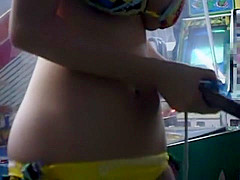 Fabulous Japanese model An Mashiro in Hottest Big Tits, Striptease JAV video