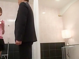 Fabulous Japanese slut Makoto Matsuyama in Amazing Massage, Handjobs JAV video