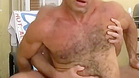 Fabulous porn clip homosexual Bear try to watch for just for you