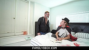 FamilyDick - Hairy Stepdad Gets His Cock Sucked By Step son