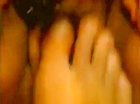 Fat Indian Woman Gets A Footjob