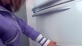 Fernanda Hot Brazilian Anal Creampie In The Kitchen