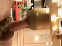 Festive Fleshlight Fuck