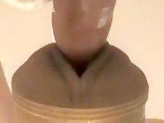Festive Fleshlight Fuck