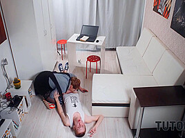 Fillicia Red In Tutor In Stockings Nailed In Doggystyle And Other Amazing Poses 11 Min