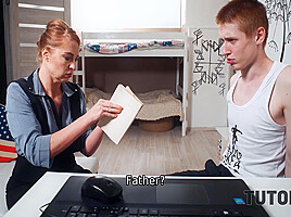 Fillicia Red In Tutor In Stockings Nailed In Doggystyle And Other Amazing Poses 11 Min
