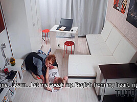 Fillicia Red In Tutor In Stockings Nailed In Doggystyle And Other Amazing Poses 11 Min