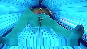 Filmed on Public Tannig Salon on solarium