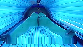 Filmed on Public Tannig Salon on solarium