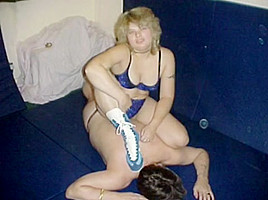 First UK Hosted Mixed Wrestling Session Dated 1981