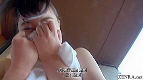 First time Japanese lesbians private bathhouse video