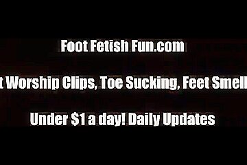 Foot Fetish Domination And Pov Toe Sucking Porn - Nikki Delano