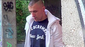 French slut fucked outdoor exhib by Juan Perez - CrunchBoy