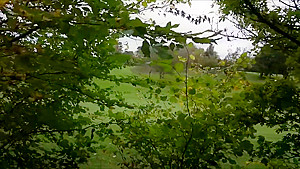 Fuck Me by the Golf Course & Watch Me Gargle Cum
