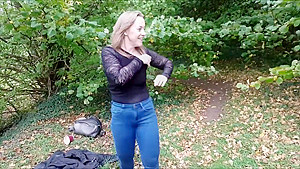 Fuck Me by the Golf Course & Watch Me Gargle Cum