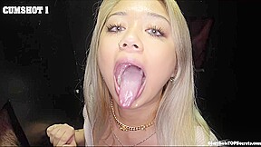 Fuck yes Gia! You LOVE swallowing cum!