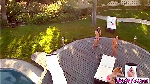 Fucking These Hard Pool Dipping teens 18+ Is Way Better