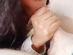 Full Video - Sweater Weather - Mexican Latina Gives Me A Blowjob With Cum In Mouth