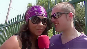 Gabriela likes fucking on the sun