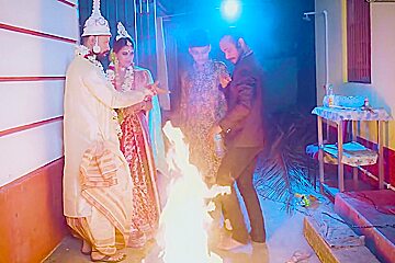 Gangbang Suhagarat - Besi Indian Wife Very 1st Suhagarat With Four Husband ( Full Movie )