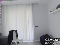 Gay Boy - Athletic Is Excited To Masturbate