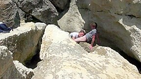 Gay fucked by straight at beach - CrunchBoy