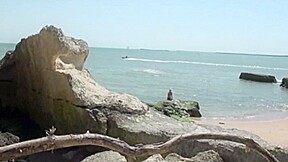 Gay fucked by straight at beach - CrunchBoy