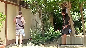 Gay guys take turn receiving blowjobs from a hungry homo
