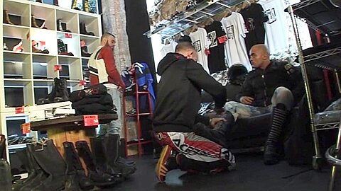 Gay punisched by 2 scally boys with humiliation - CrunchBoy