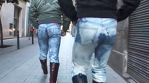 Gay punisched by 2 scally boys with humiliation - CrunchBoy