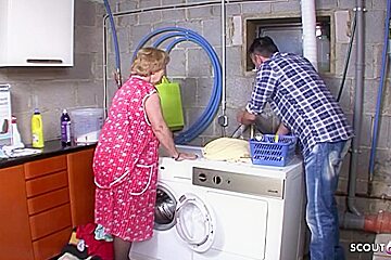 German Mature Grandma Seduce To Fuck By Step - Sei N