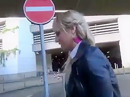 German Public Spermwalk-Cumwalk #1